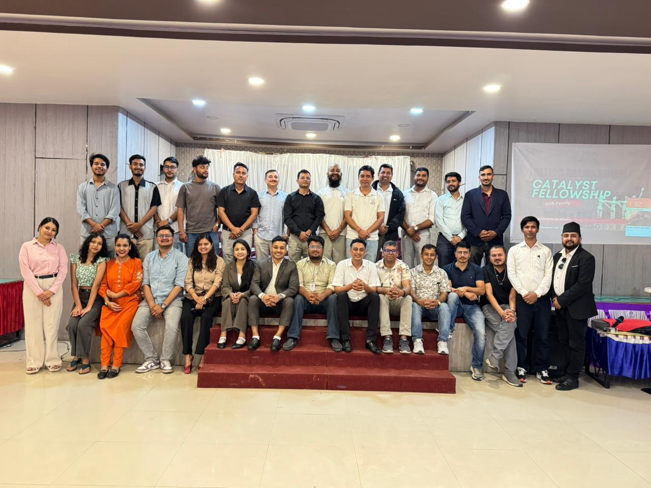 Catalyst Entrepreneurs Society (CES), in collaboration with Catalyst Investors, successfully conducted its New Year Celebration & Fellowship Event at Birta Party Palace in a vibrant and engaging atmosphere.